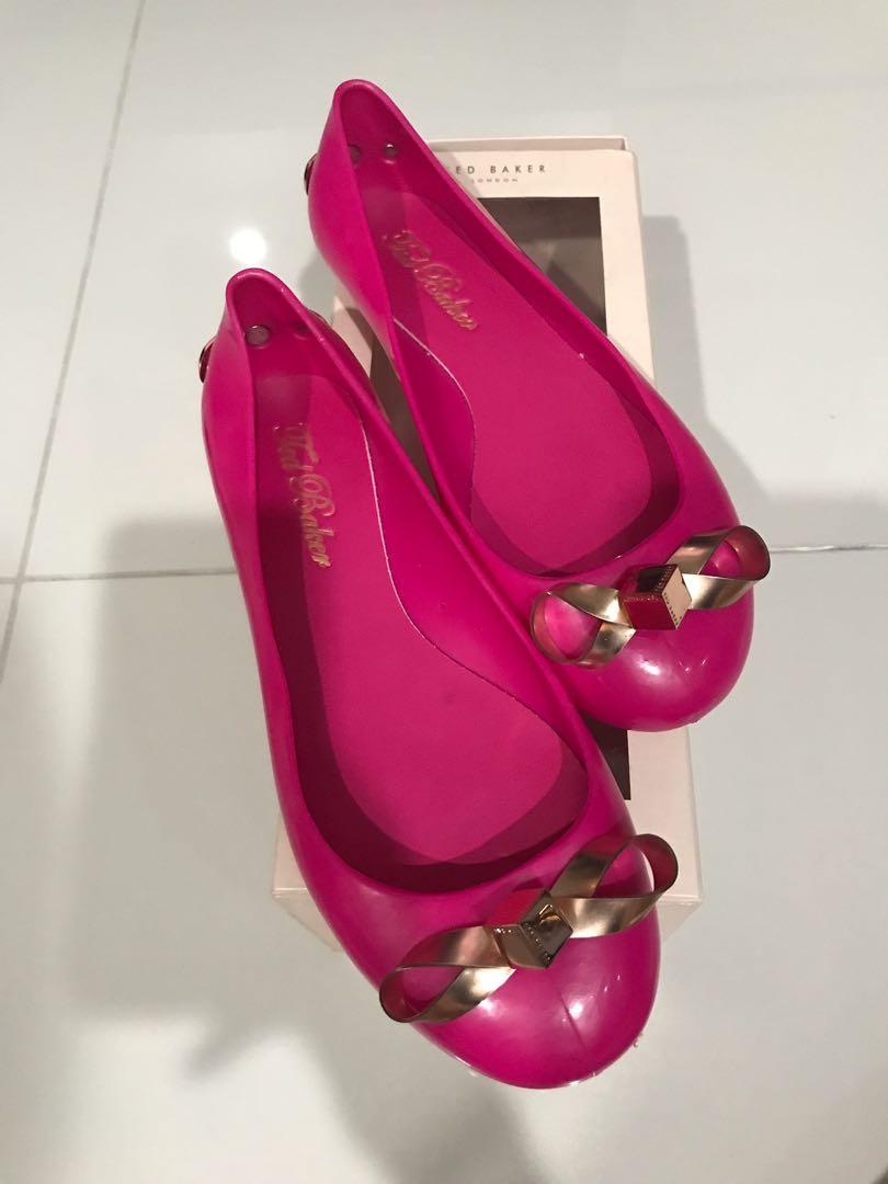 ted baker jelly flats