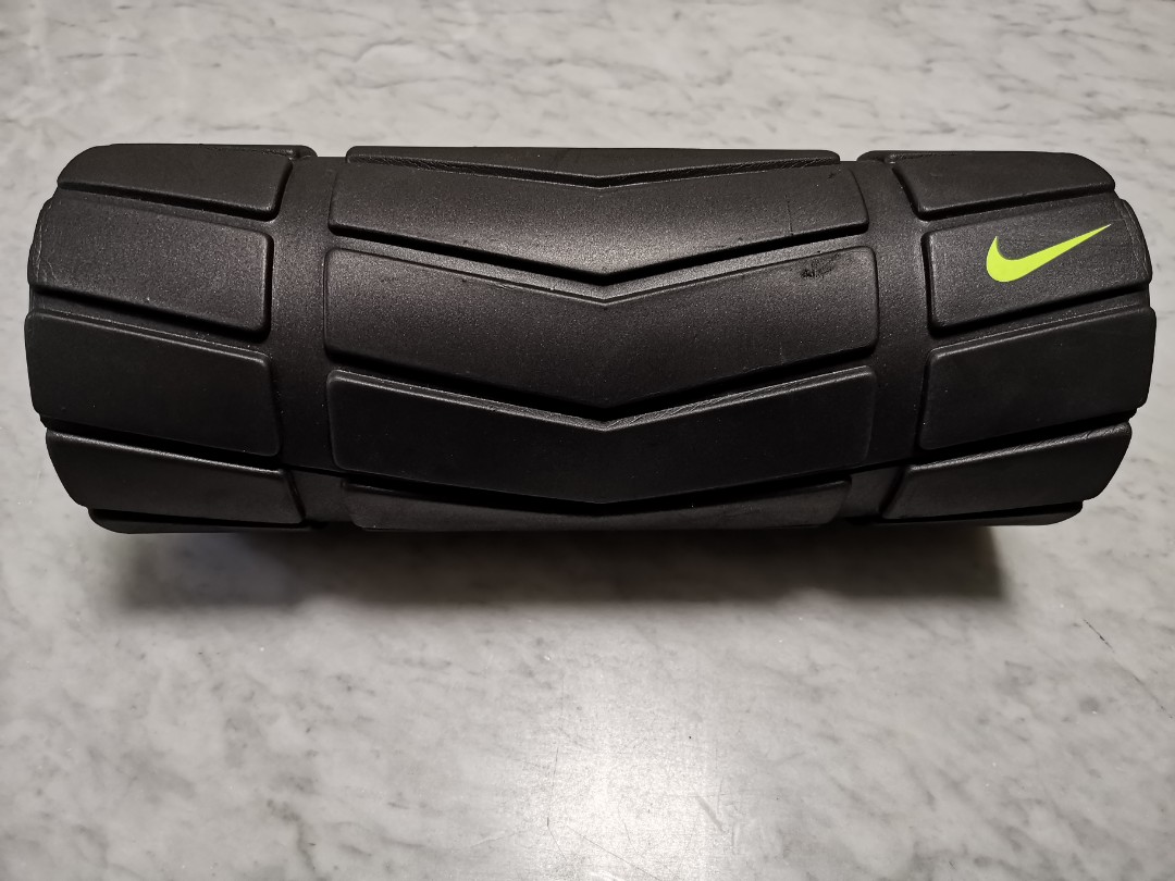 The Nike Textured 33 cm foam roller Sports Equipment Exercise Fitness Toning Stretching Accessories on Carousell