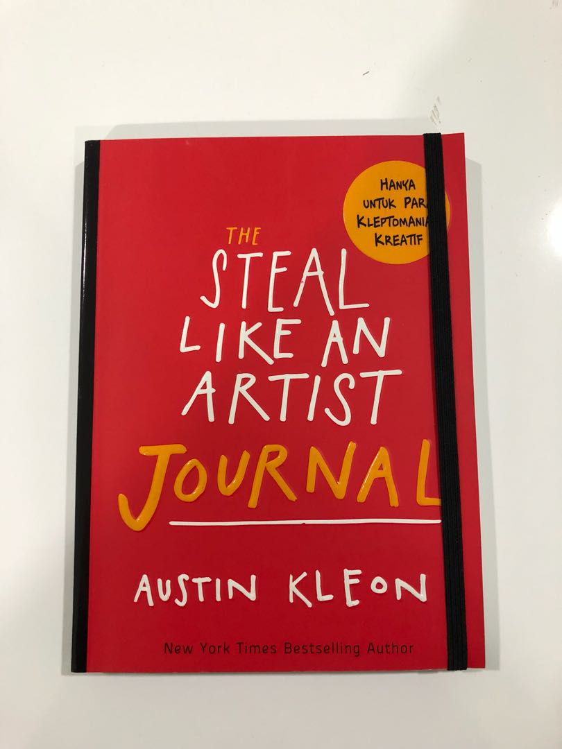 The steal like an artist journal by Austin Kleon, Buku & Alat Tulis