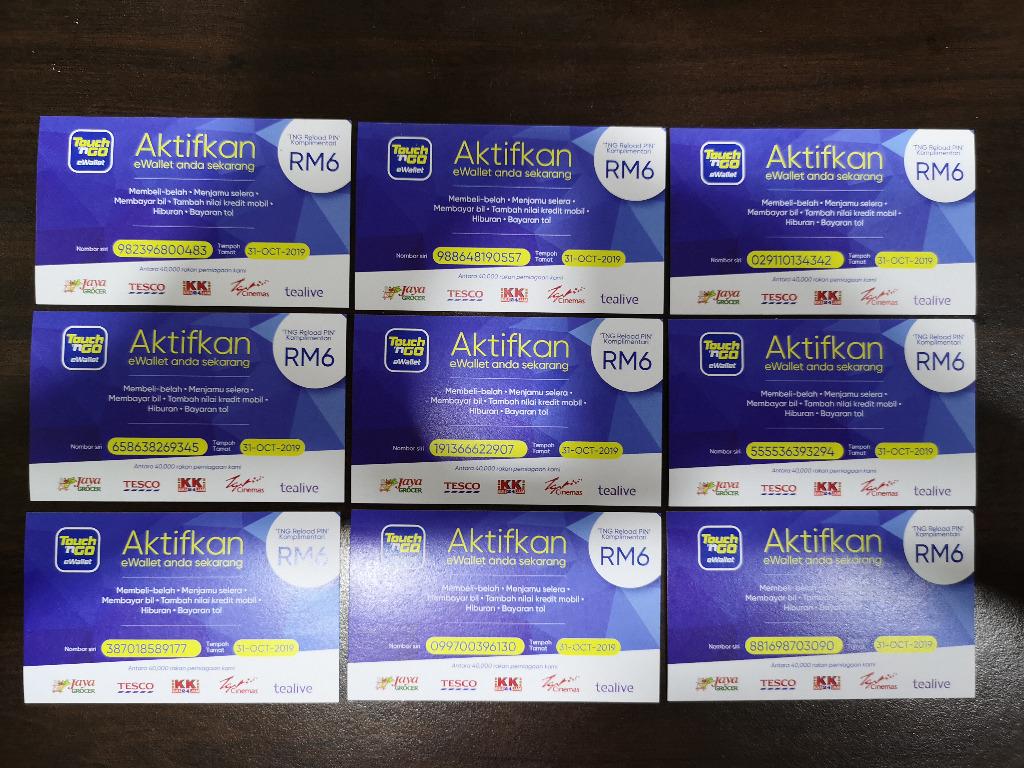 Get Free Touch N Go Ewallet Rm6 New User Only Tickets Vouchers Gift Cards Vouchers On Carousell