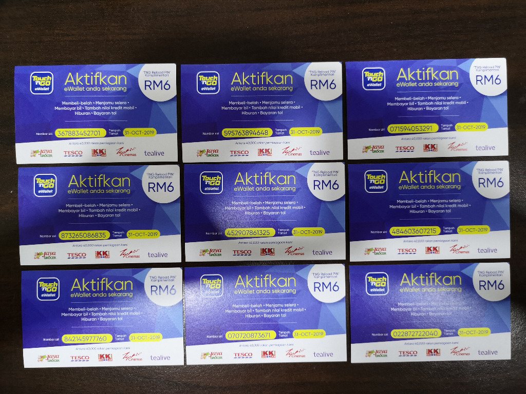 Get Free Touch N Go Ewallet Rm6 New User Only Tickets Vouchers Gift Cards Vouchers On Carousell
