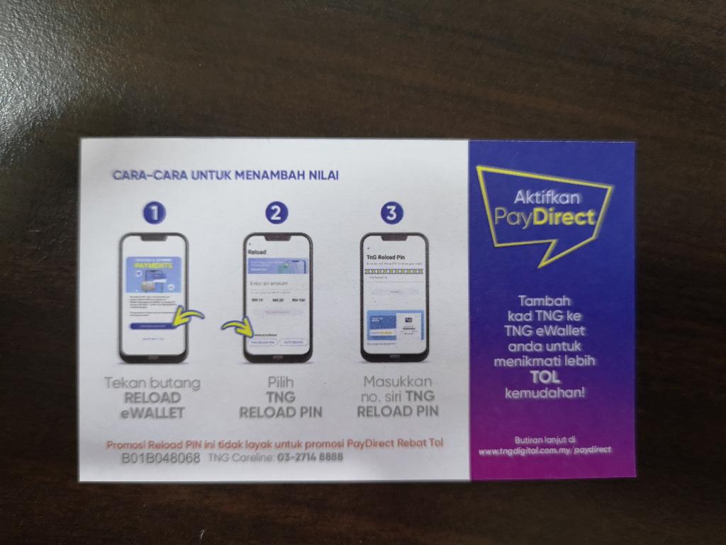 Get Free Touch N Go Ewallet Rm6 New User Only Di Carousell