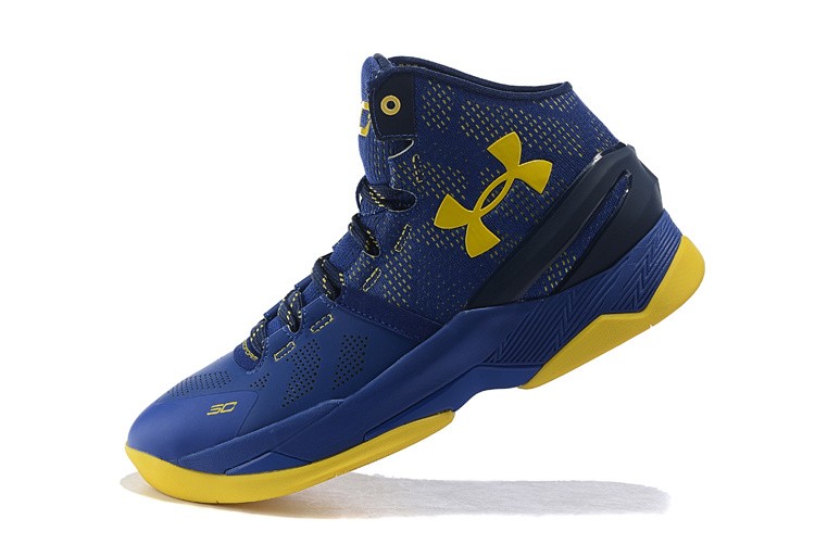 under armour stephen curry blue and yellow
