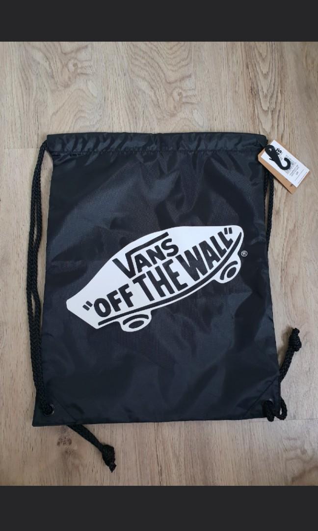 Vans drawstring bag singapore Clearance