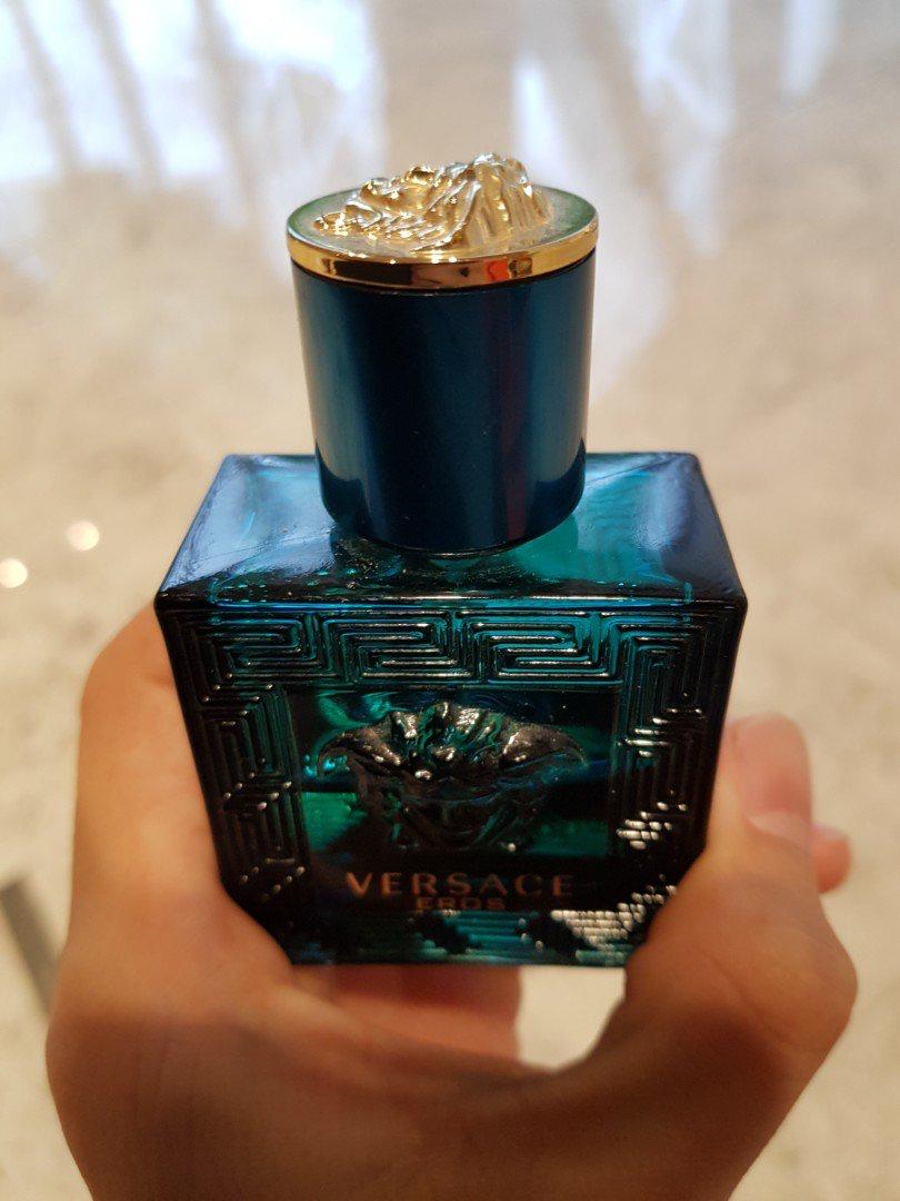 Versace Eros Perfume in Italy) & Personal Care, & Deodorants on Carousell