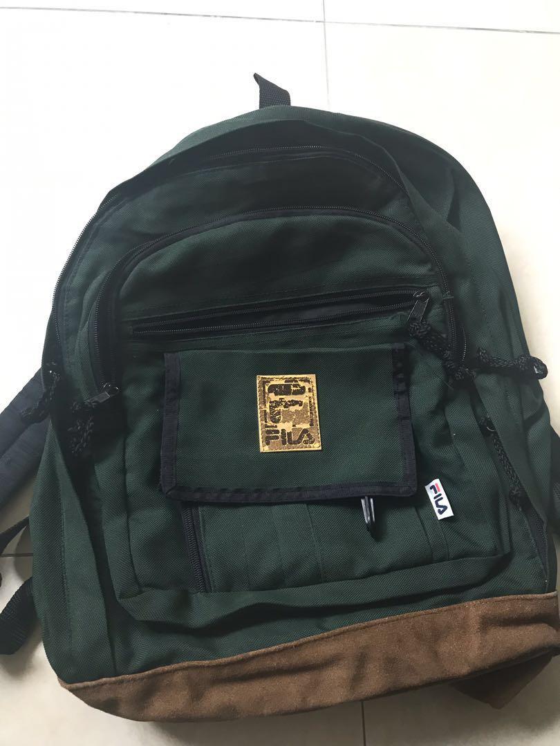 vintage fila backpack