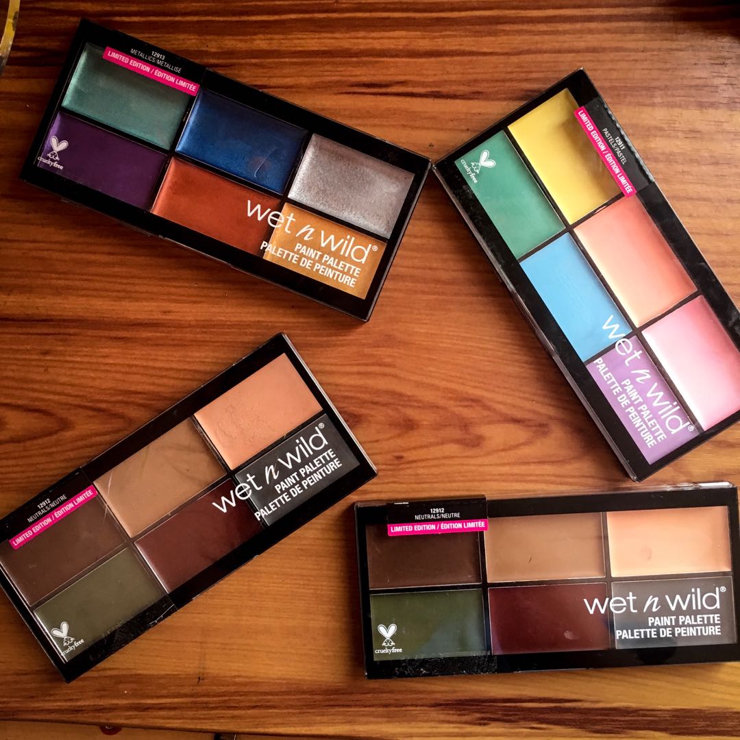 Wet n wild (paint palette), Beauty & Personal Care, Face, Makeup on