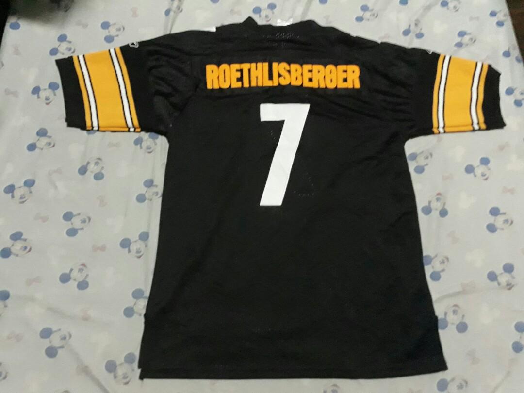 Pittsburgh Steelers Reebok Youth Ben Roethlisberger Premier Home Jersey