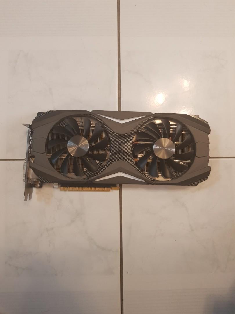 Zotac Geforce Gtx 1080 Amp Edition Electronics Computer Parts Accessories On Carousell