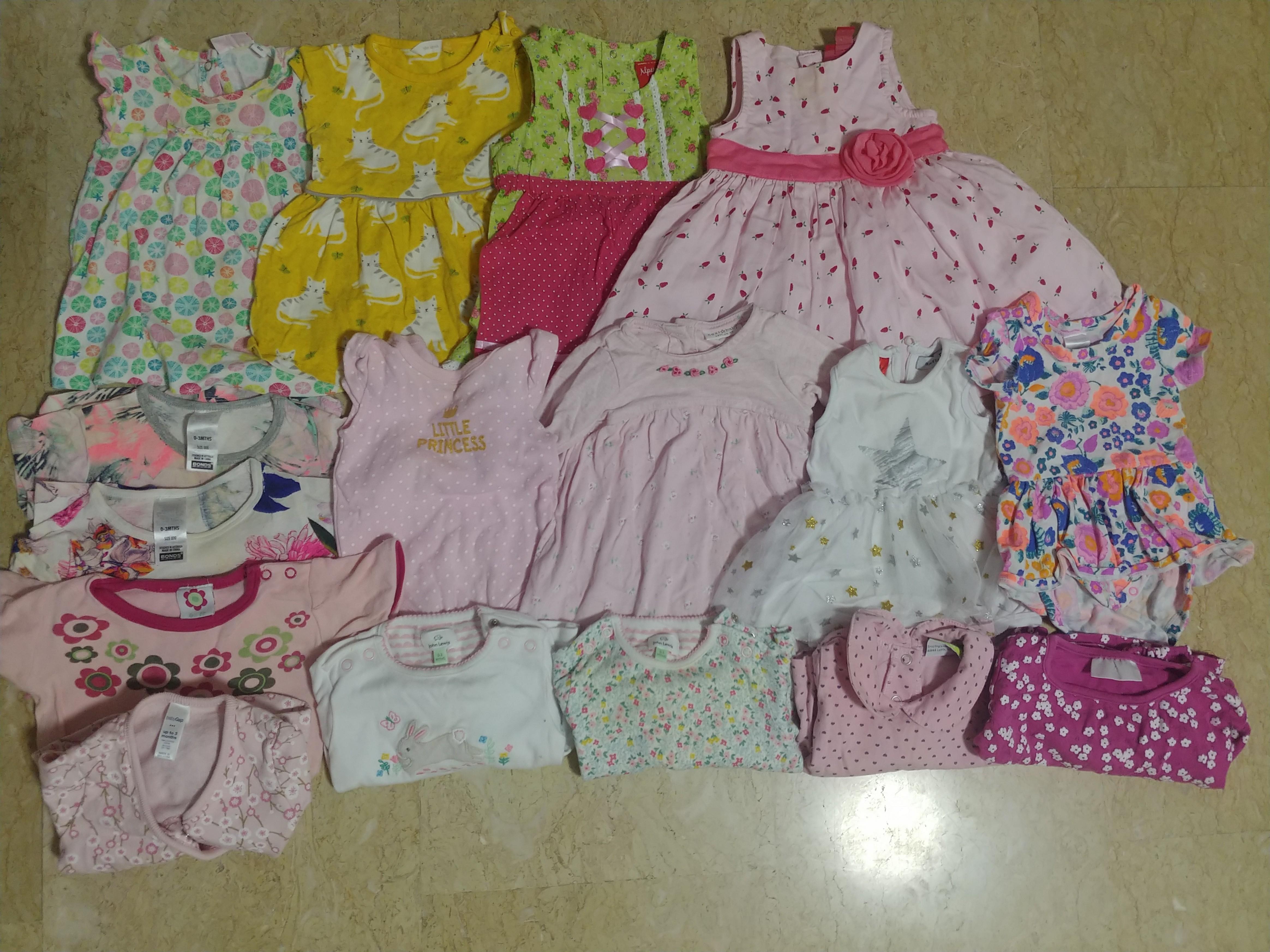 0 3 Months Girls Baby Clothes Bundle Babies Kids Babies