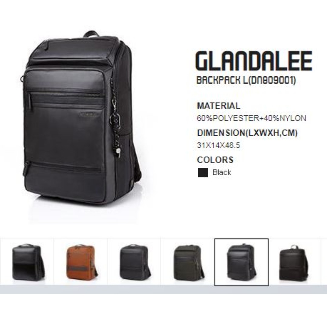 Samsonite red glendalee backpack l deals