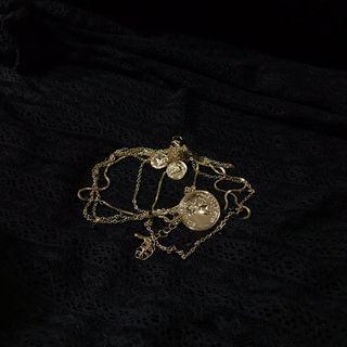 全新層次感金屬歐美項鍊h&m購入 全新沒帶過 原價399