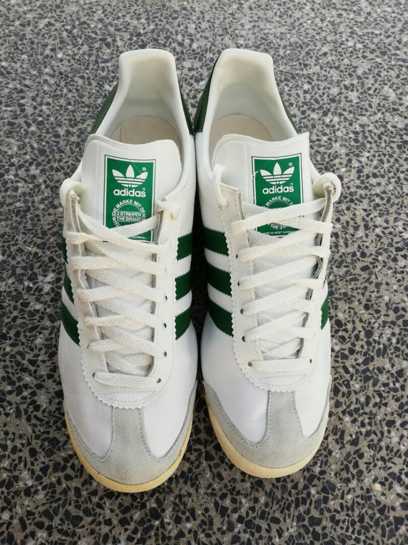 Adidas rom green shop stripes
