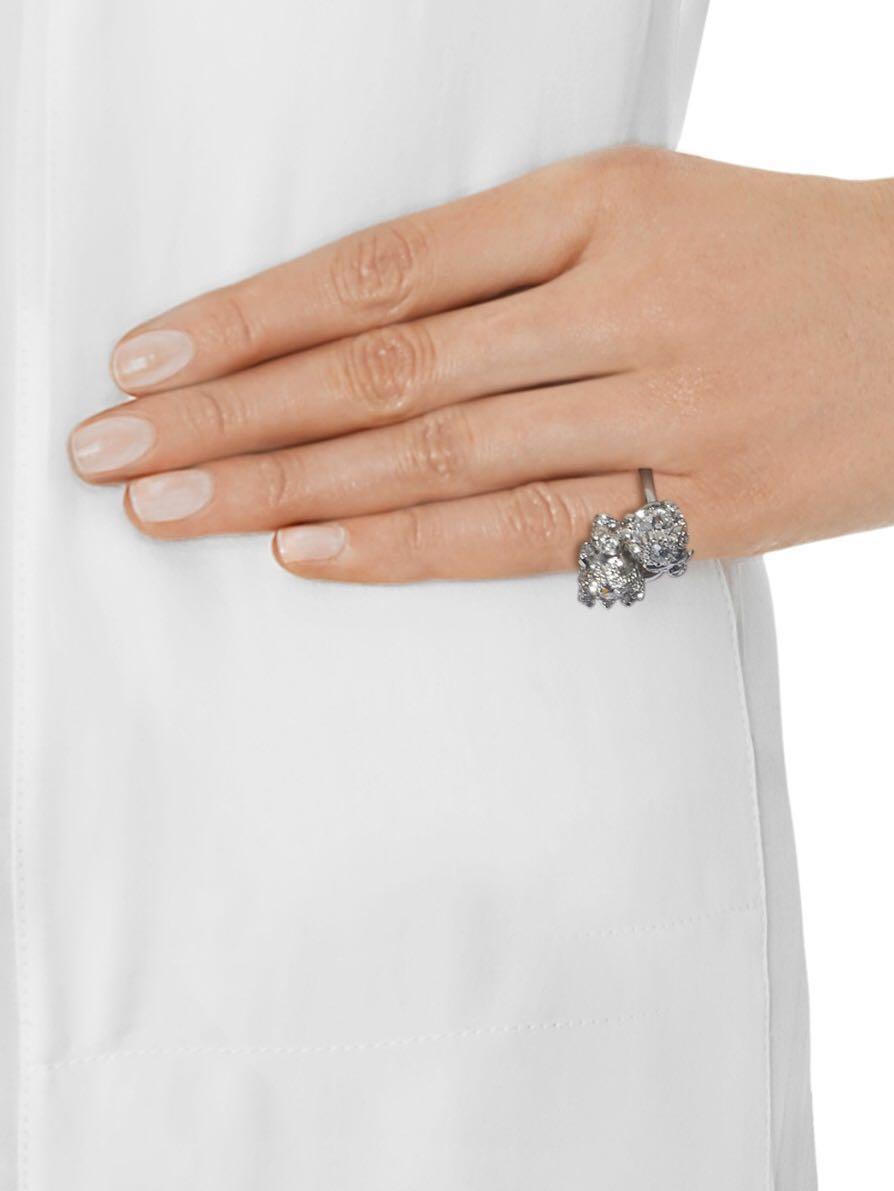 Alexander mcqueen top queen skull ring