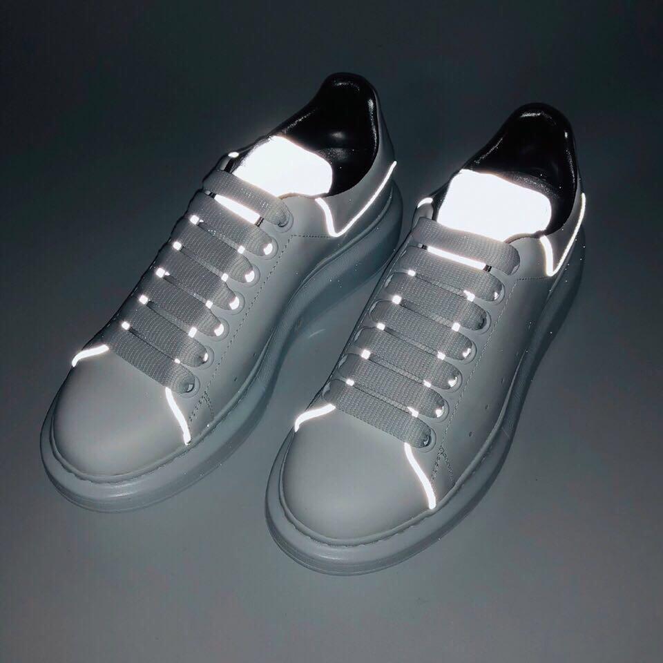 《全新正品》alexander mcqueen mcq 大王 新款2019 反光鞋