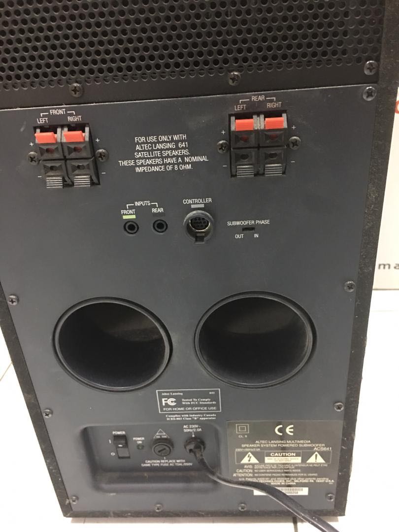 Altec outlet lansing 641
