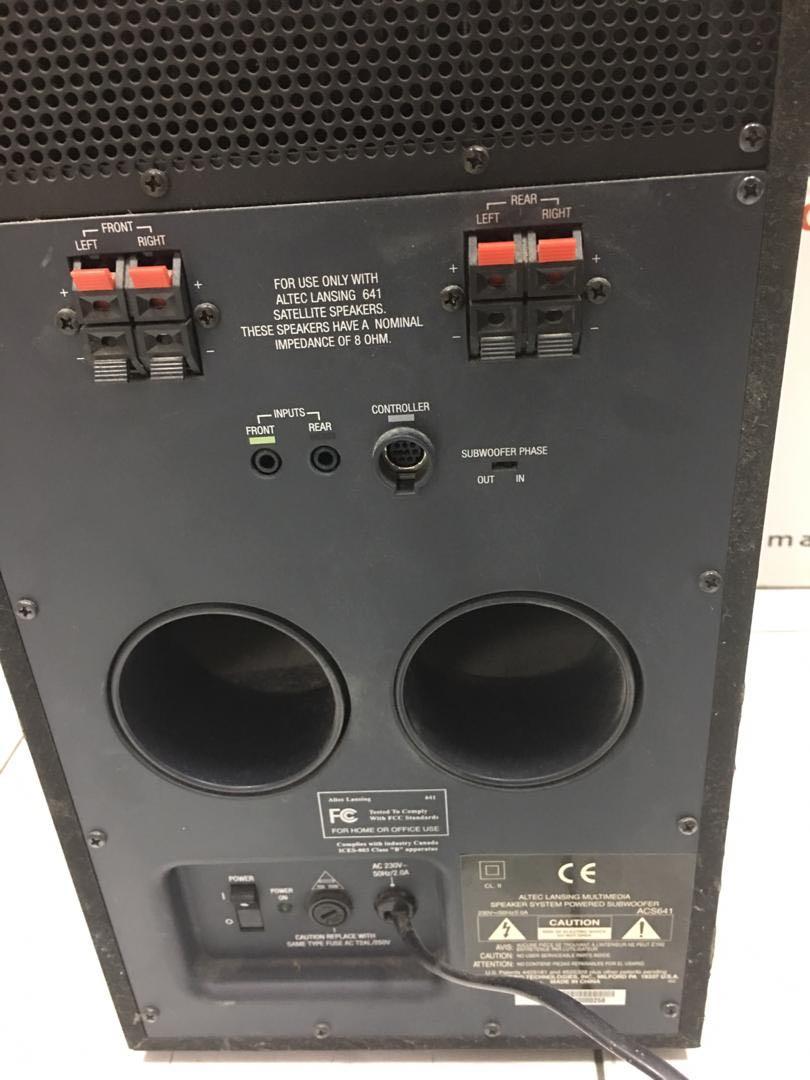 Altec lansing 641 for sales sale