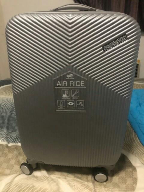 american tourister expandable cabin luggage