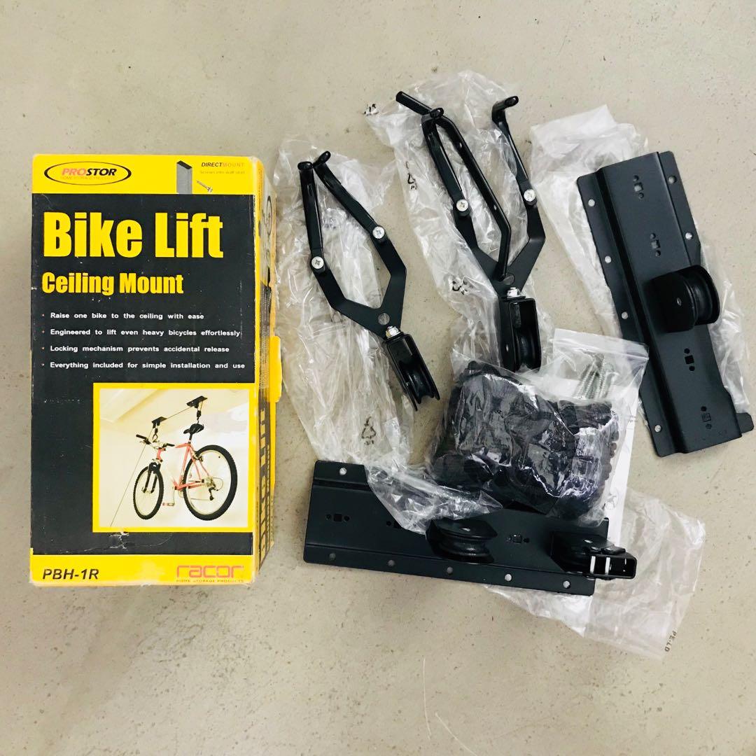 Prostor bike lift ceiling mount on sale