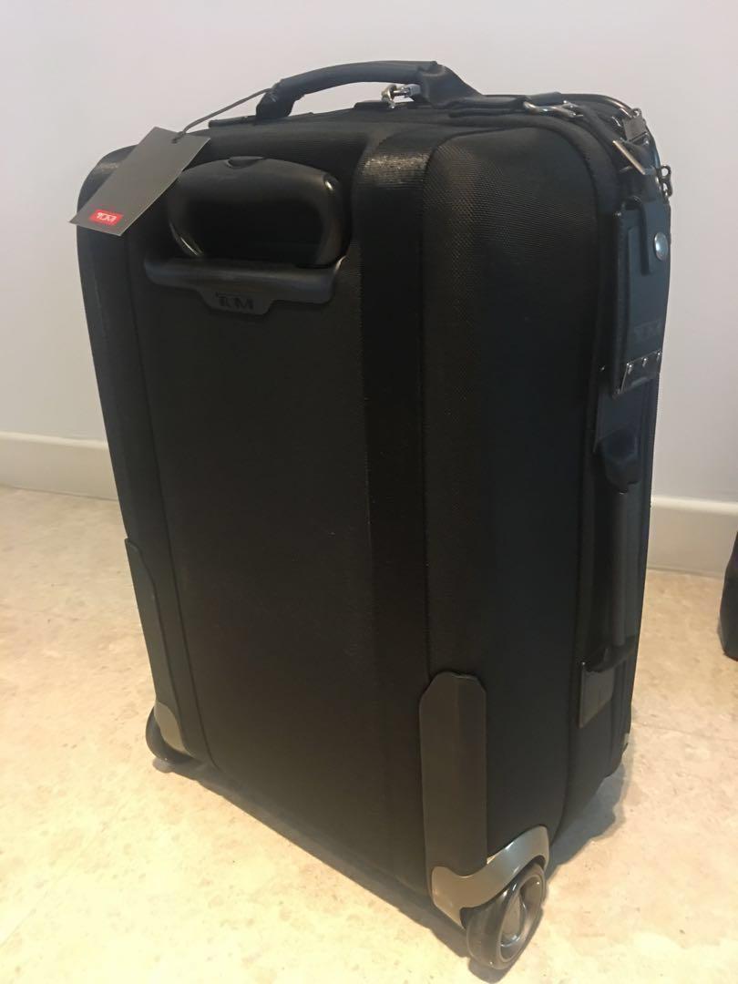 BN with Tag Tumi Most roomy carry on luggage, Men's Fashion, Bags