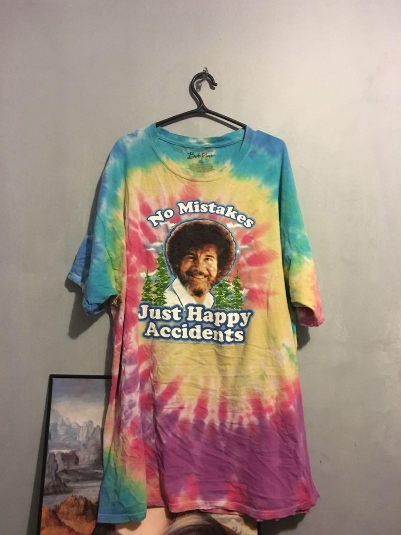 bob ross tie dye shirt