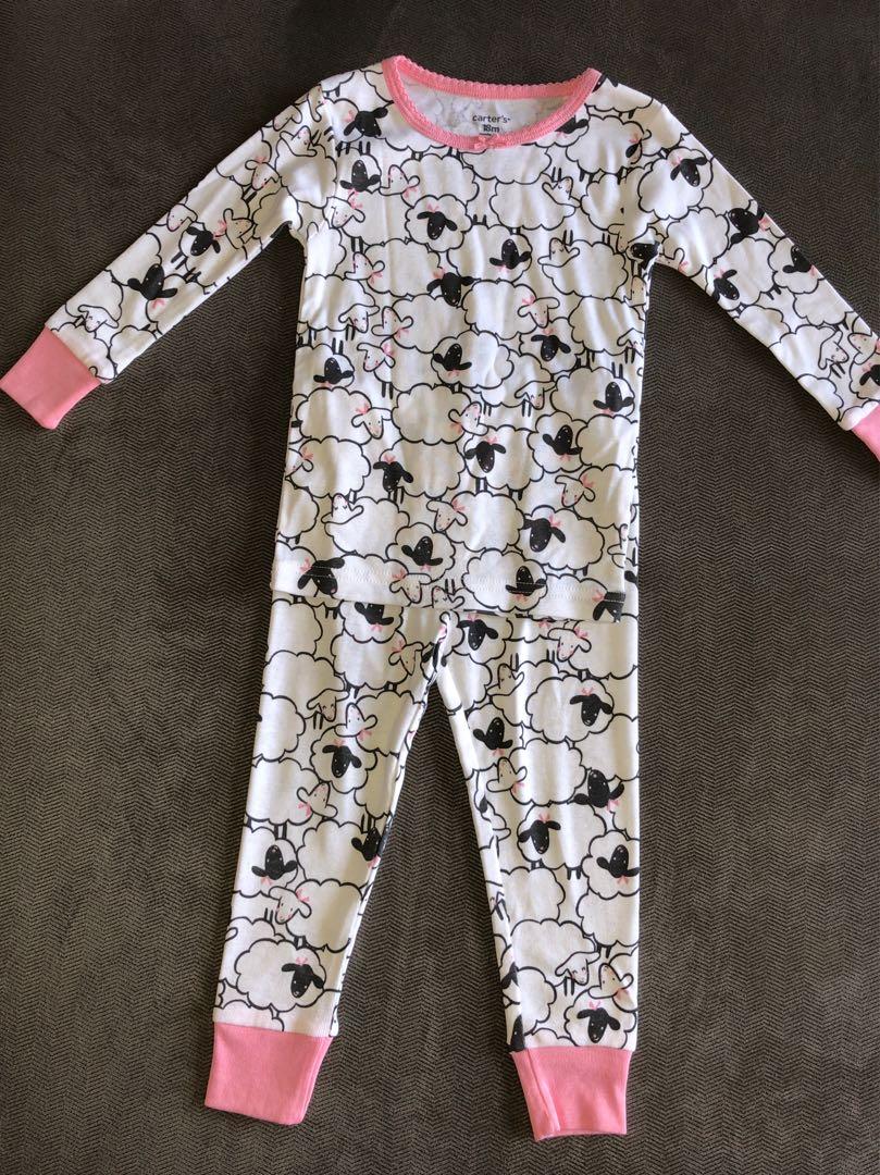 Carter's sheep pajamas clearance