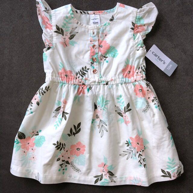 Carter's floral sale dress