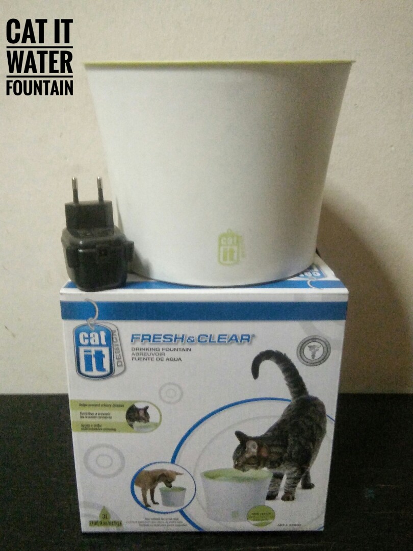 CAT IT Water fountain 3 Litre, Pet Supplies, Homes & Other Pet