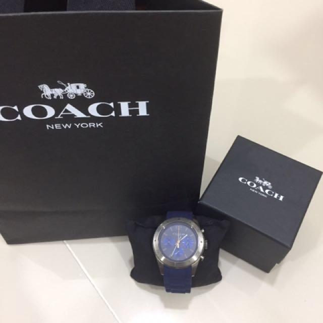 Coach Men watch, Men's Fashion, Watches & Accessories, Watches on Carousell