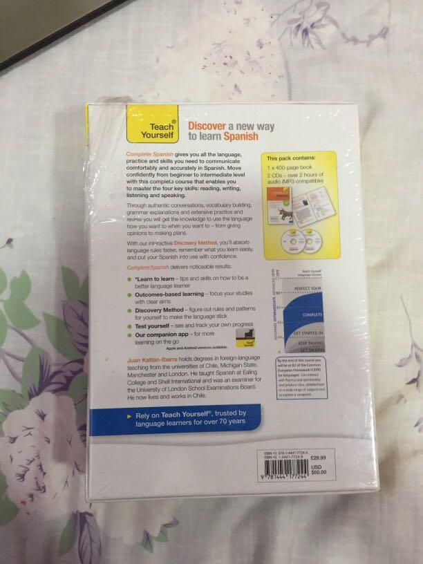 Complete Spanish Beginner Intermediate Hobbies Toys Books