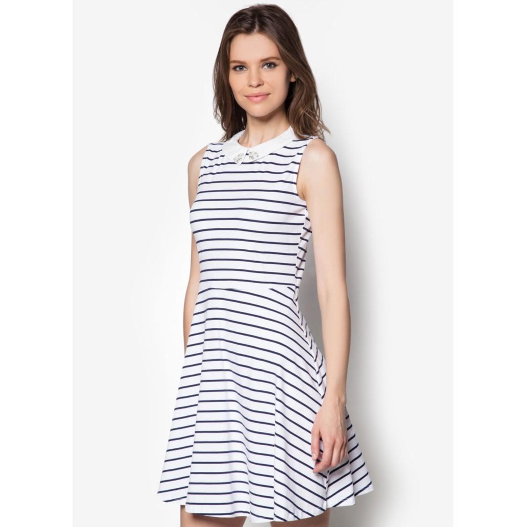 Dorothy perkins striped dress best sale