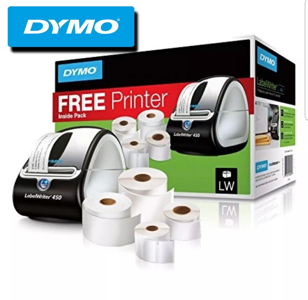 dymo label printer rolls