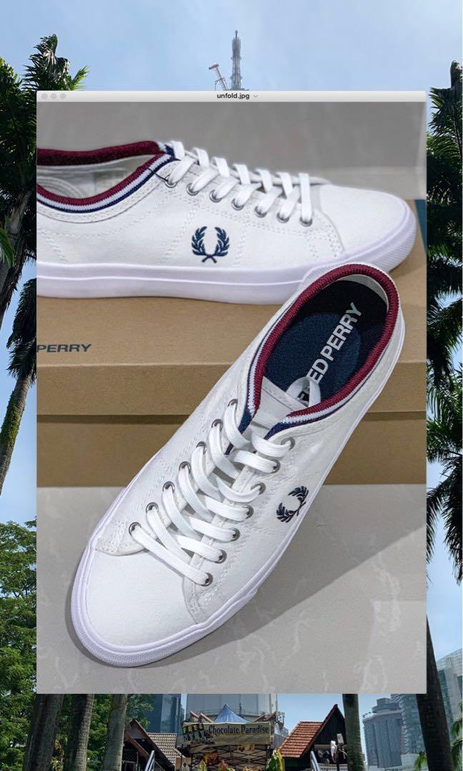 Fred perry kendrick tipped cuff canvas new arrivals