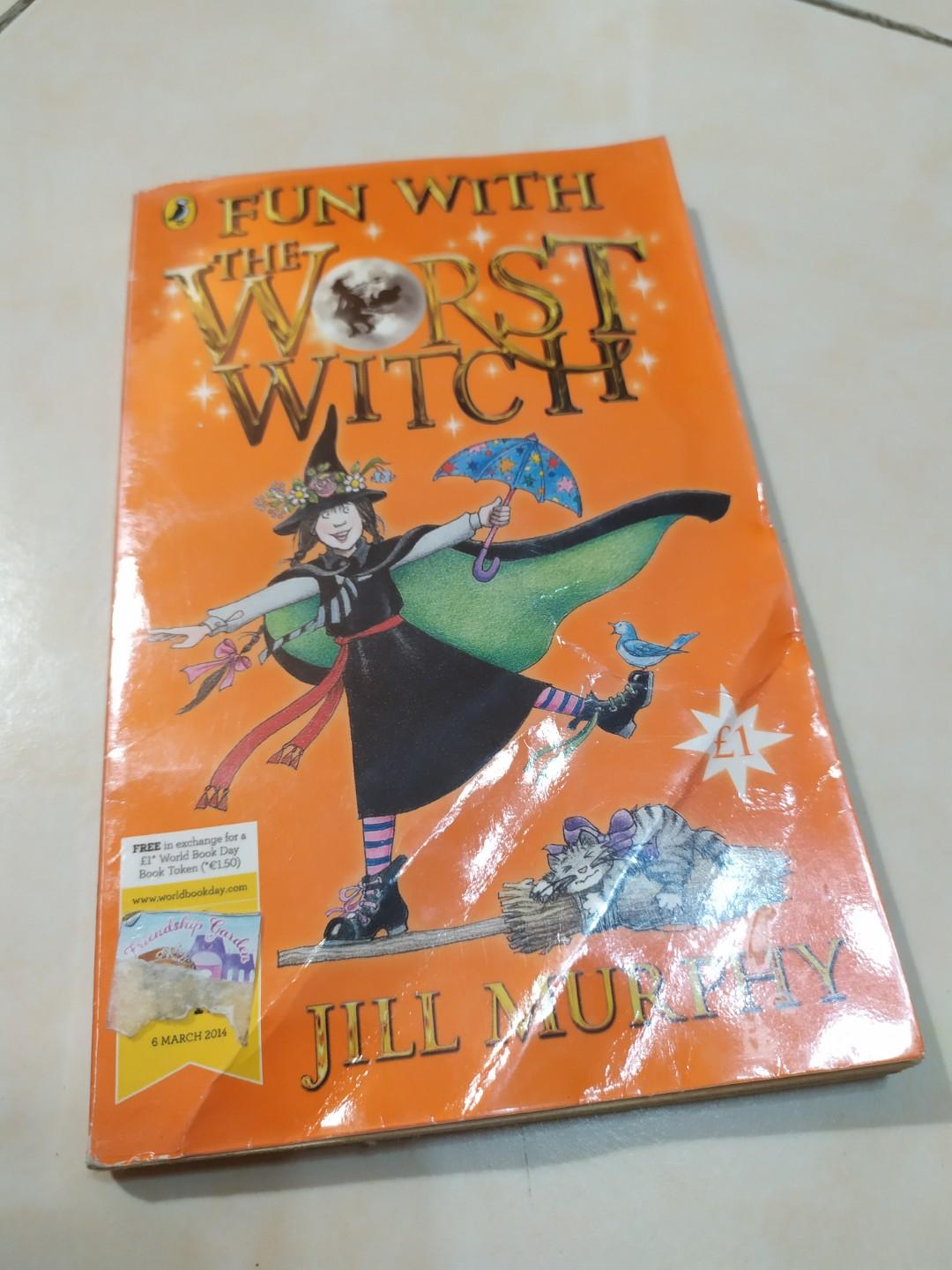 Hk 5 1pc Fun With The Worst Witch Jill Murphy 兒童英文書 書本 文具 小說 故事書 Carousell Hk 5 1pc Fun With The Worst Witch Jill Murphy 兒童英文書 書本 文具 小說 故事書 Carousell