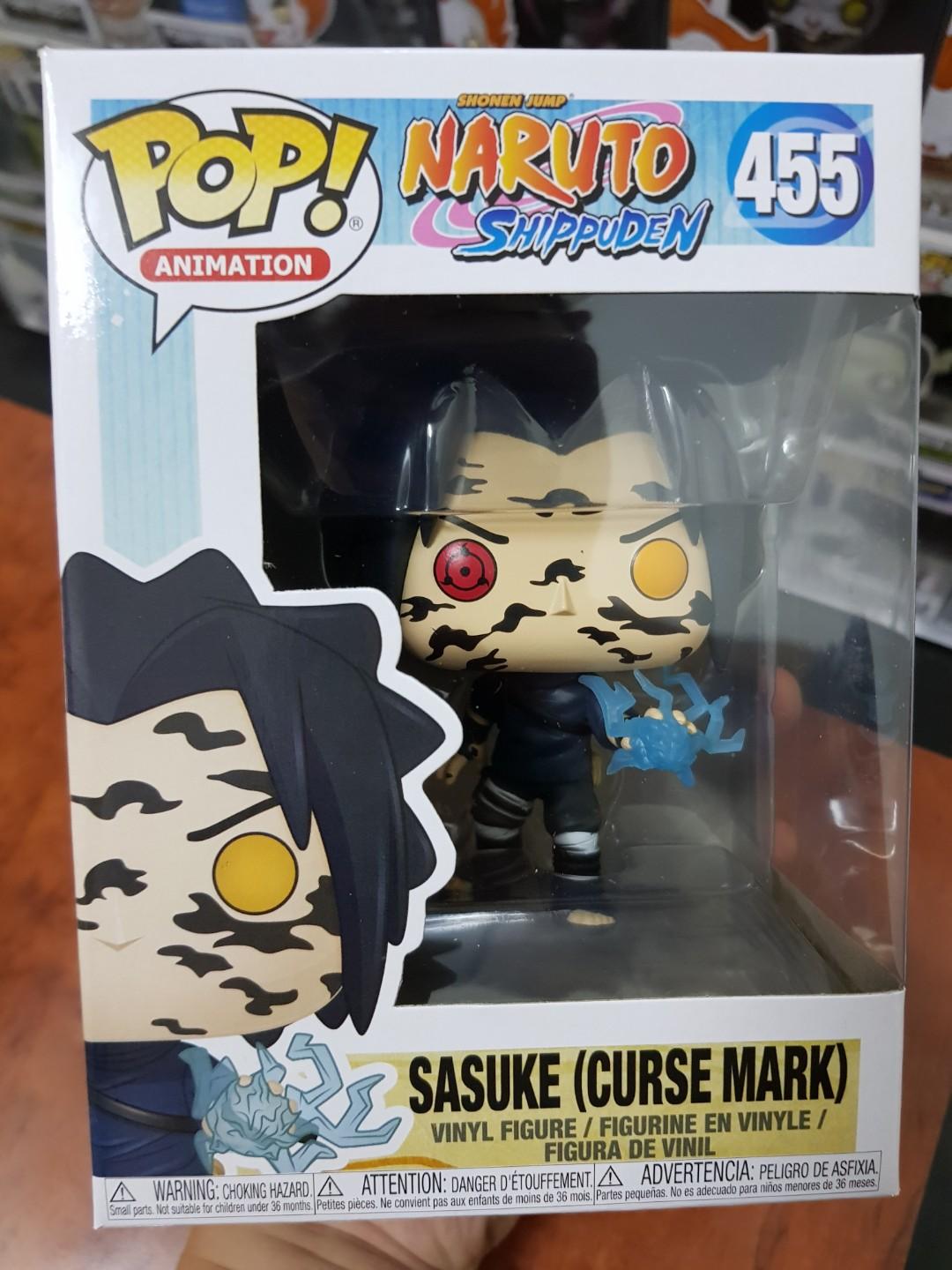 Get Wallpaper Funko Pop Animation Naruto Shippuden Sasuke Curse Mark Toys For iPhone
