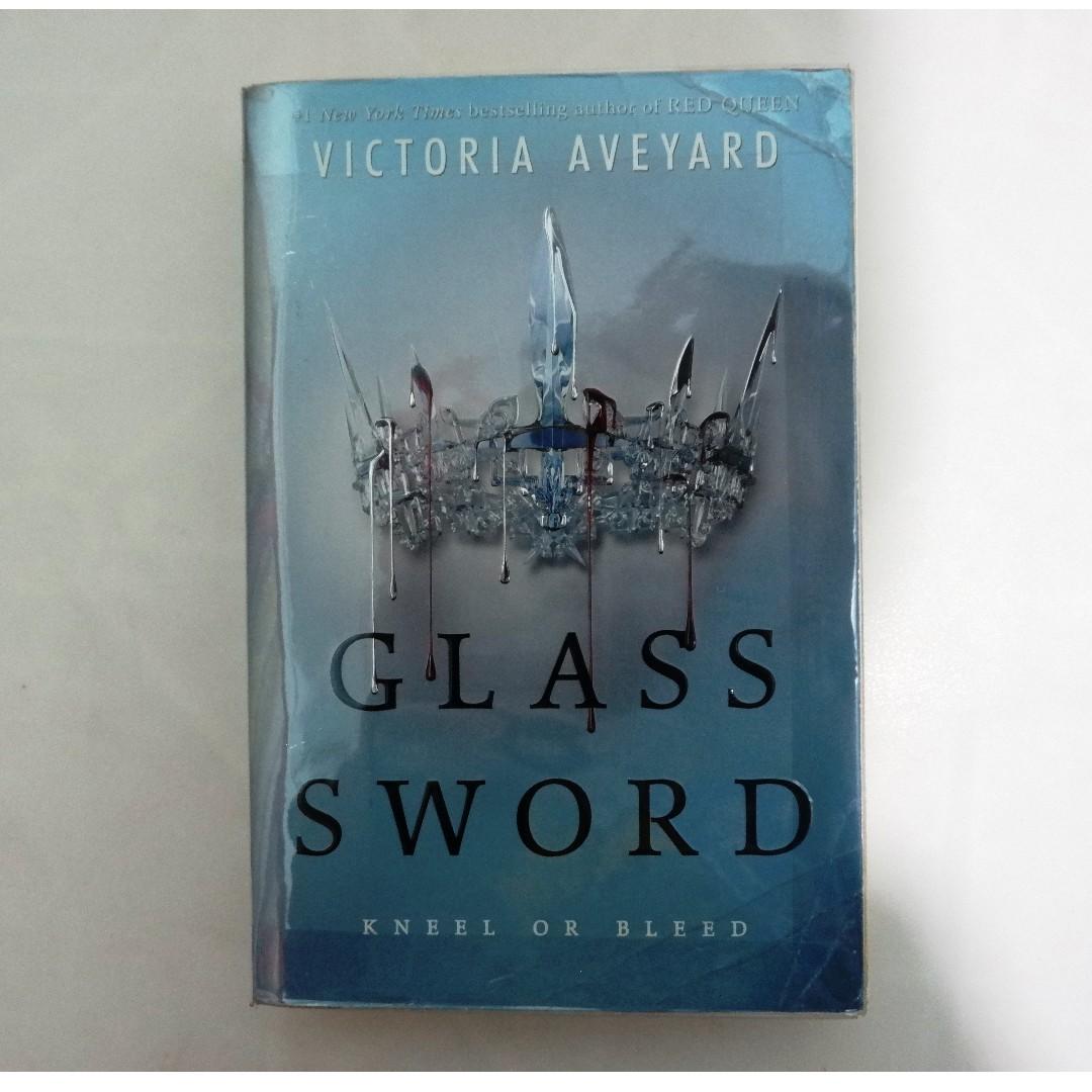Glass Sword by Victoria Aveyard (Category: Storybooks) located in Dasmarinas. Submitted by kheith_declutter (Listing ID 231838022, Image 1). Description: In good condition with plastic cover Slight yellowing of pages due to storing, all pages complete Can send more photos upon request.