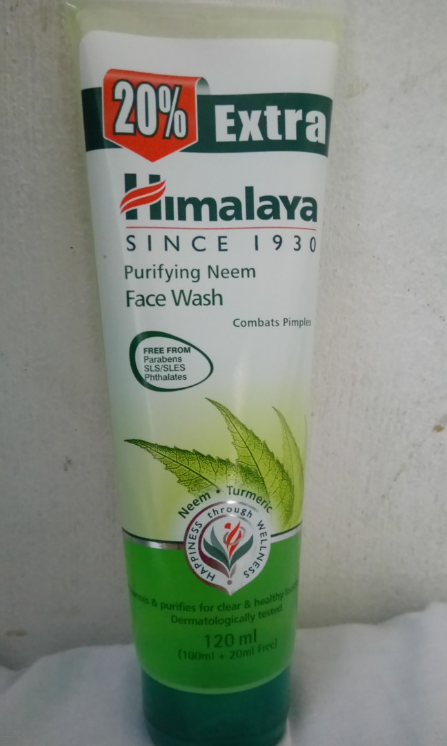 Himalaya Purifying Neem Face Wash With 20 Free Health Beauty Skin Bath Body On Carousell