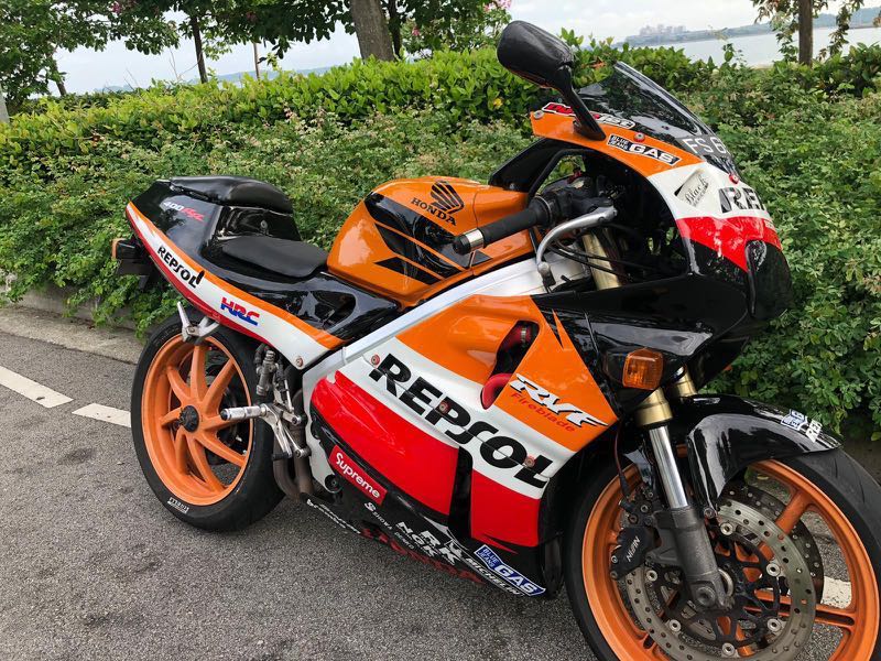 Honda RVF 400, Motorcycles, Motorcycles for Sale, Class 2A on Carousell