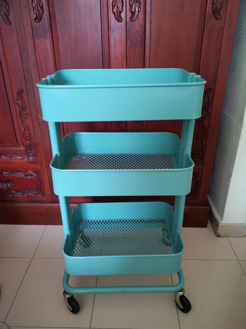 Ikea Trolley, Furniture & Home Living, Furniture, Shelves,
