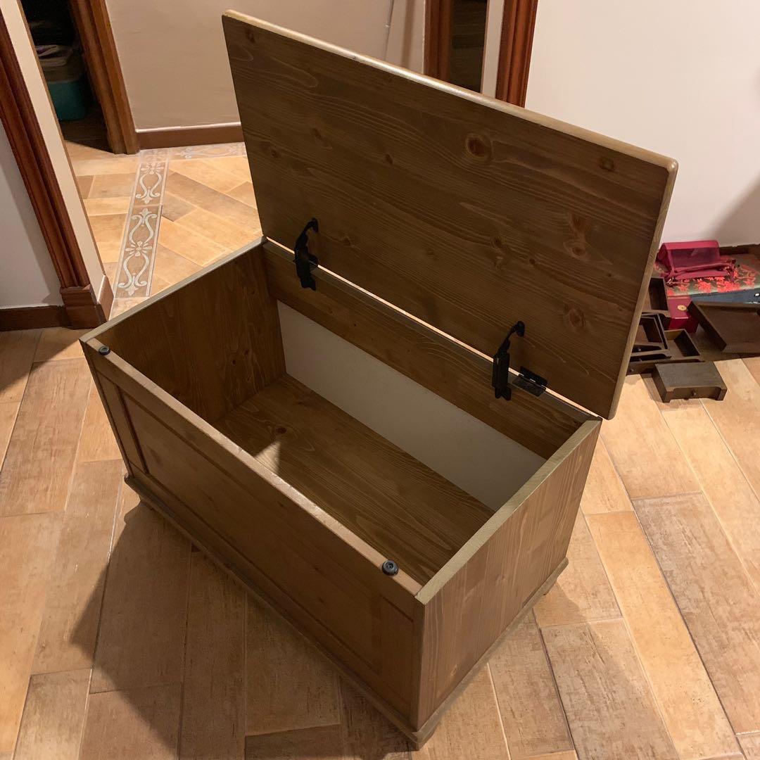 IKEA Wooden Storage Chest