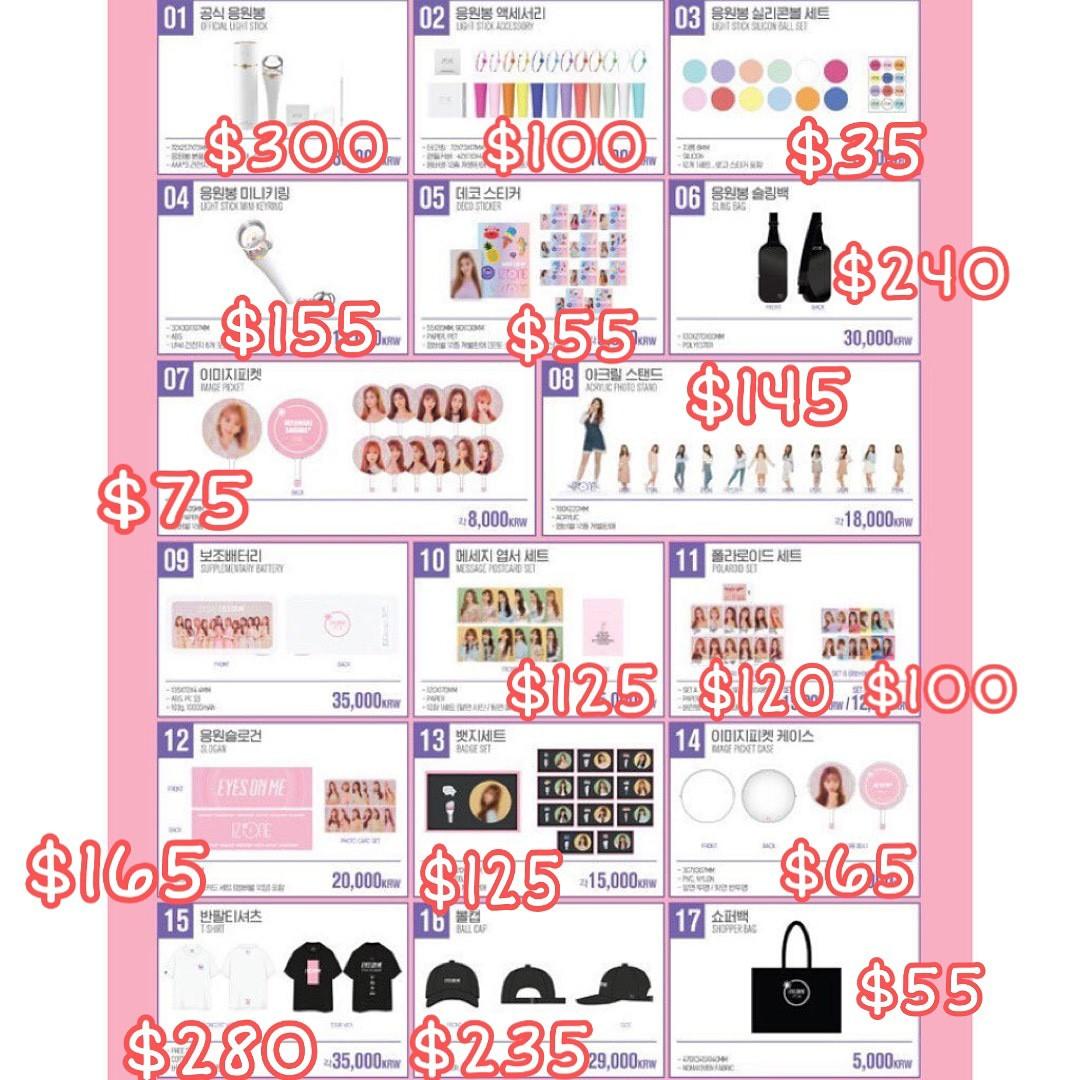 IZ*ONEグッズ　Minato様専用