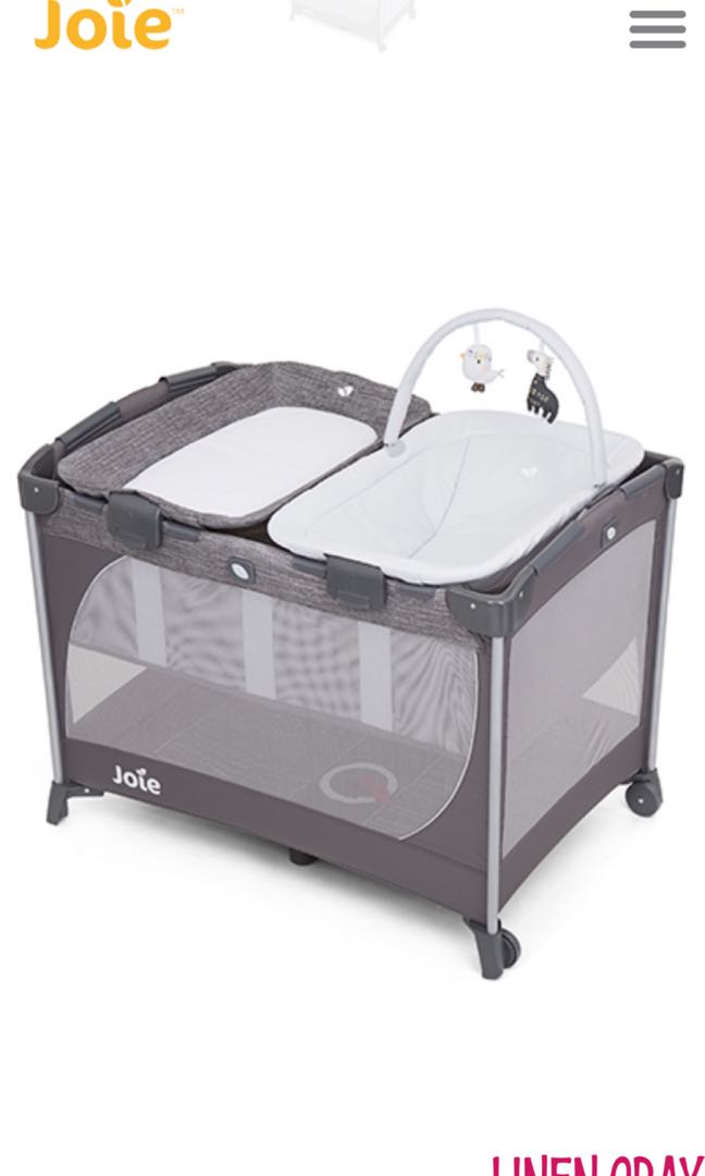 joie commuter travel cot