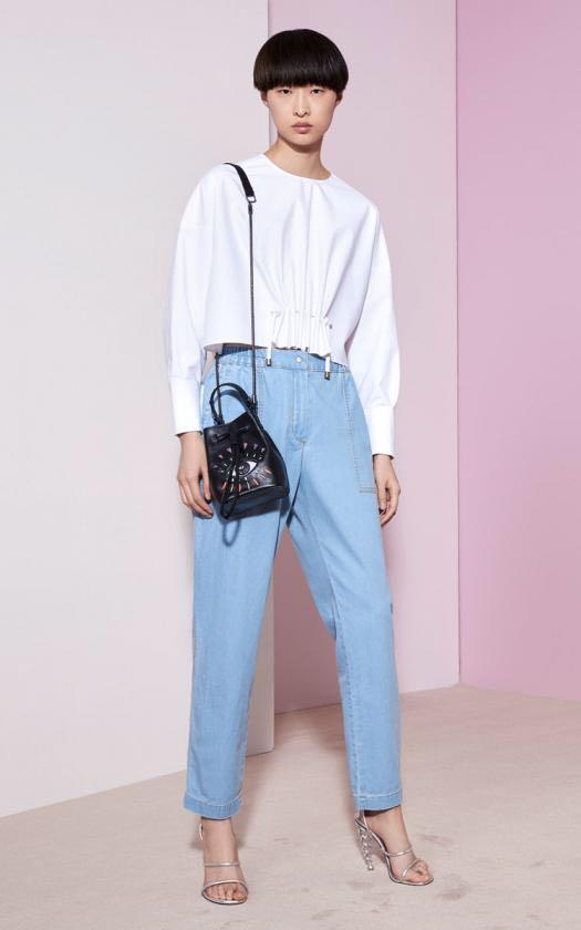 Kenzo eye bucket best sale bag