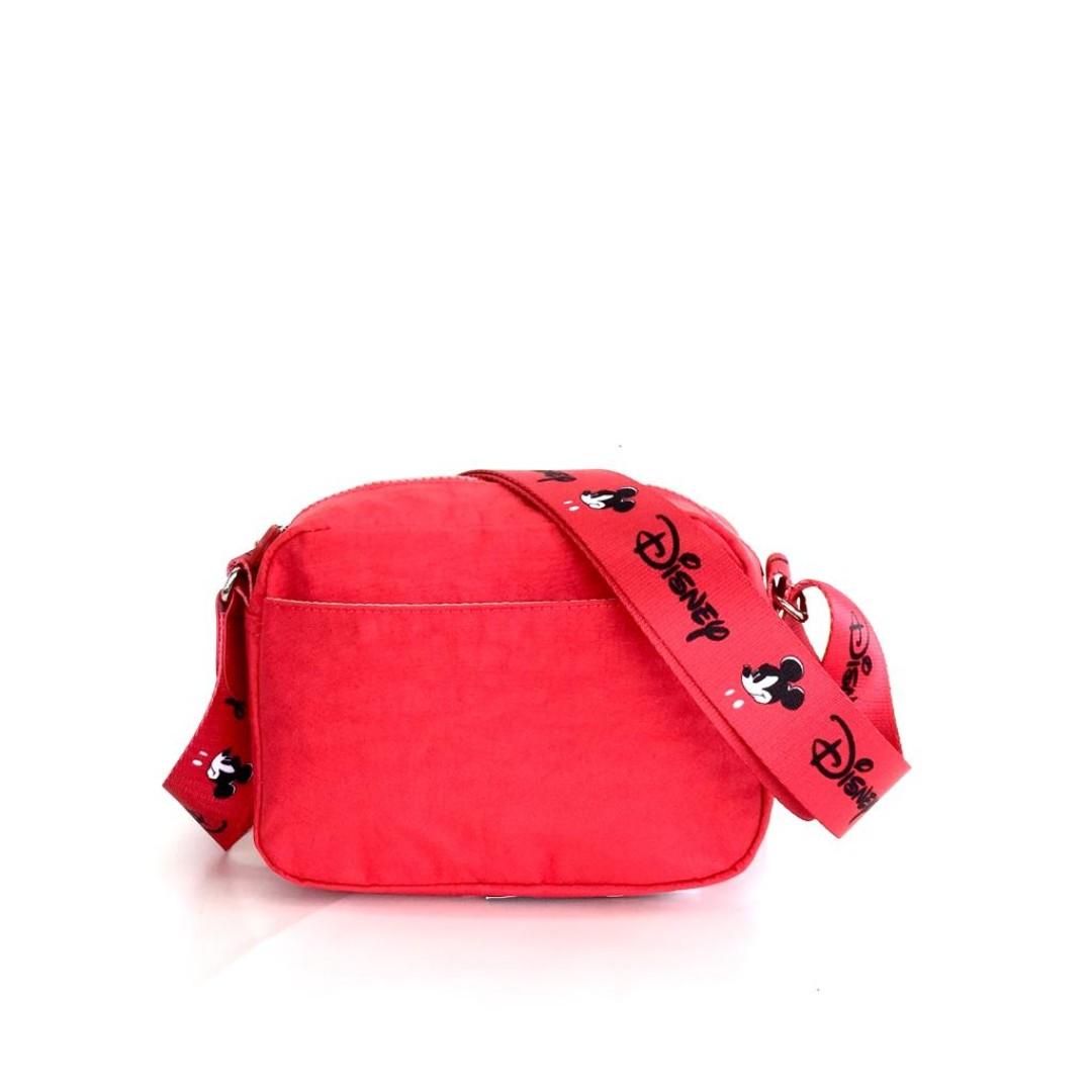 Kipling Disney Mickey Mouse Veni Crossbody Red Barang Mewah Tas Dompet di Carousell