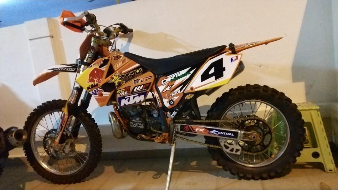 Ktm 200 Exc Motorbikes Motorbikes For Sale Class 2 On Carousell