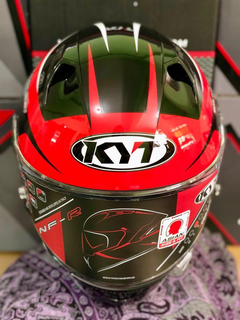 KYT HELMET full face, Motorbikes on Carousell