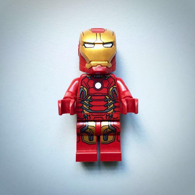 Lego Iron Man Mark 43 Minifigure Hobbies Toys Toys Games on Carousell