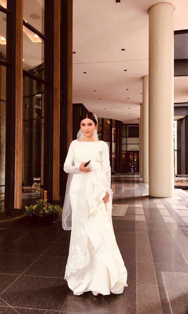 Meghan markle inspired wedding dress on sale