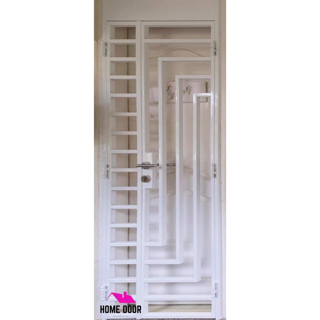 Mild Steel Gate Hdb 3 X 7 Ft Furniture Others On Carousell