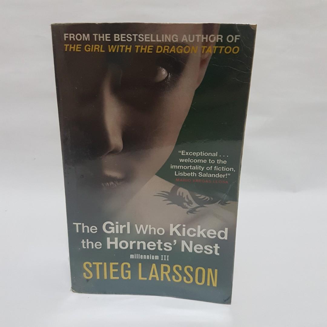 Millennium Novel Series The Girl With The Dragon Tattoo The Girl Who Played With Fire The Girl Who Kicked The Hornets Nest Books Stationery Fiction On Carousell